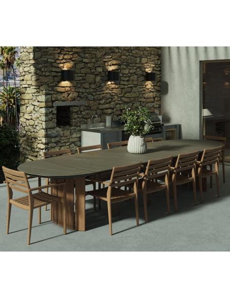 Barlow Tyrie Harmony Teak Stacking Armchair