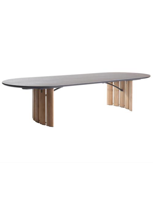 Barlow Tyrie Zen 3m Dining Table with Rust...