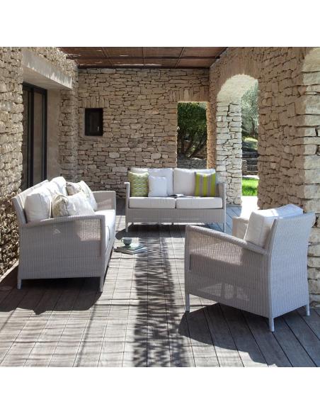 Vincent Sheppard Safi Lounge Chair 3S with Seat and Back Cushions