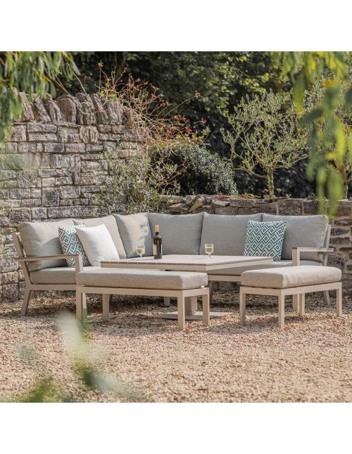 Bramblecrest Zurich Mocha Square Casual Dining...