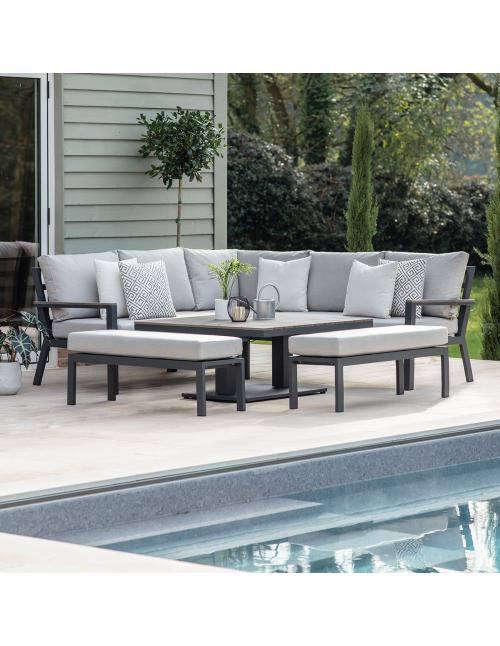 Bramblecrest Zurich Anthracite Square Casual...