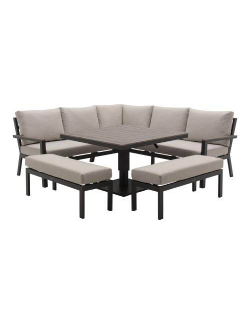Bramblecrest Zurich Anthracite Square Casual...