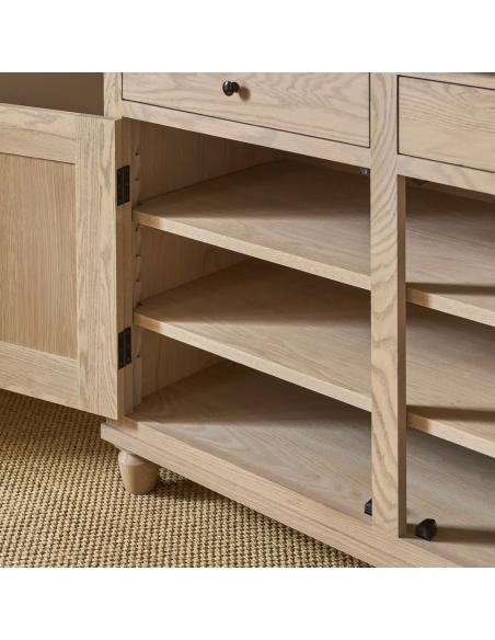 Neptune Suffolk 4ft Contemporary Oak Dresser