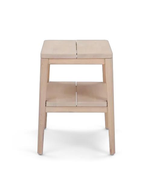 Neptune Borough Oak Folding Step Stool