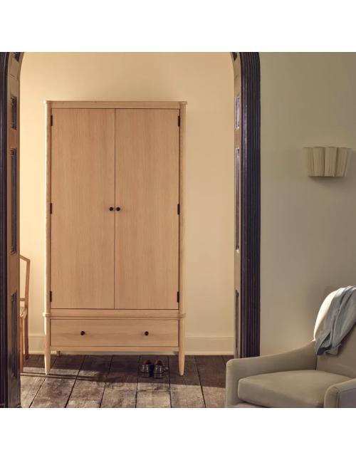 Neptune Frome Double Oak Wardrobe