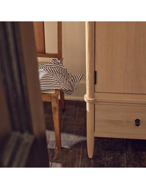 Neptune Frome Double Oak Wardrobe