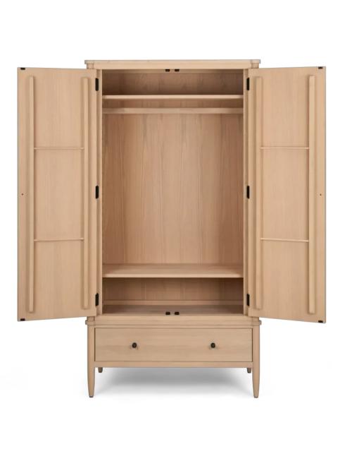 Neptune Frome Double Oak Wardrobe