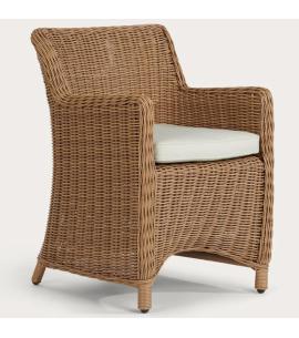 Neptune Stanway Wicker Garden Carver Dining Chair