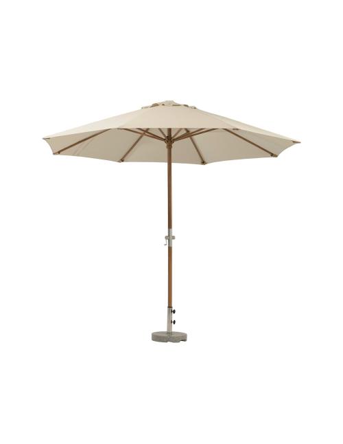 Bramblecrest 3.0m Wooden Crank Handle Parasol -...