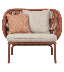 Vincent Sheppard Kodo Lounge Chair - Rust/Cinnamon