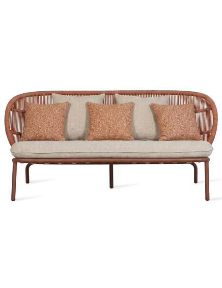 Vincent Sheppard Kodo Lounge Sofa - Rust/Cinnamon