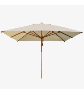 Bambrella Levante Bamboo 3.0m Square Parasol