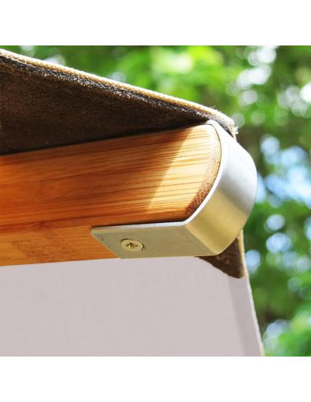 Bambrella Levante Bamboo 2.6m Square Parasol