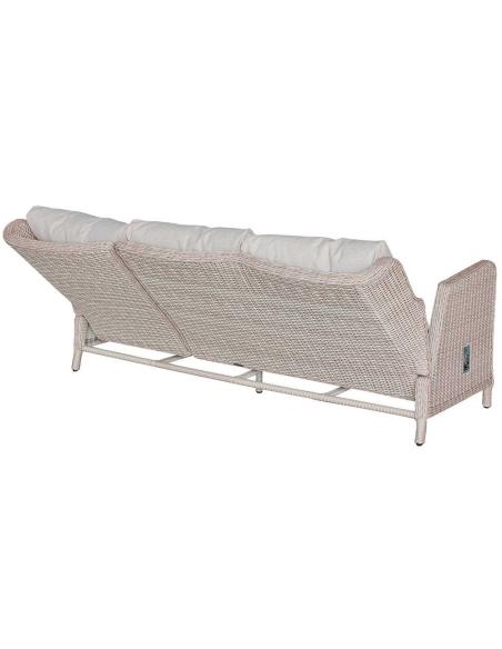 Bramblecrest Chedworth Sandstone Reclining 3 Seat Sofa & Coffee Table