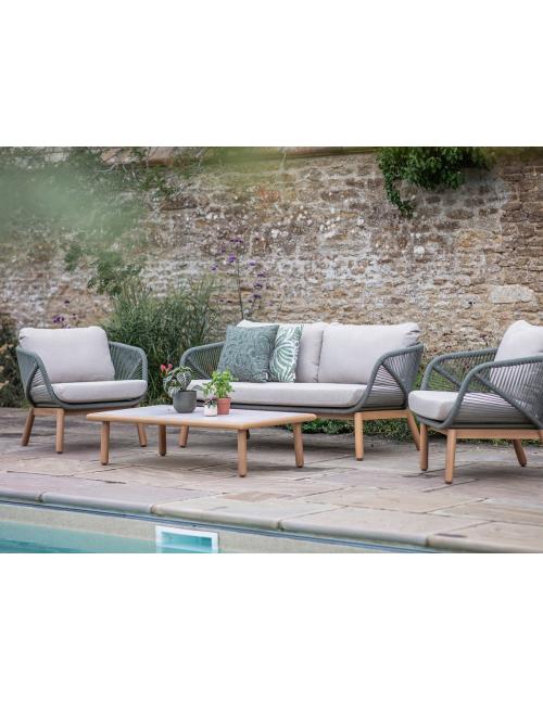 Bramblecrest Helsinki 2 Seat Sofa Set - Fern Green
