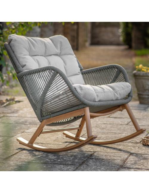Bramblecrest Helsinki Rocking Sofa Armchair - Fern Green