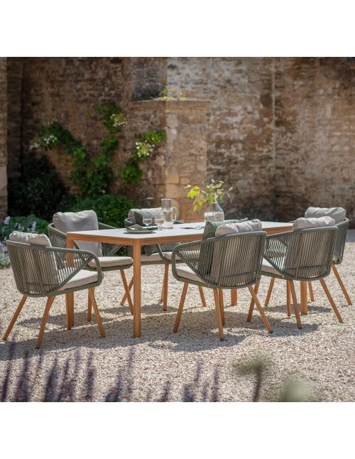 Bramblecrest Helsinki 6 Seater Rectangular...