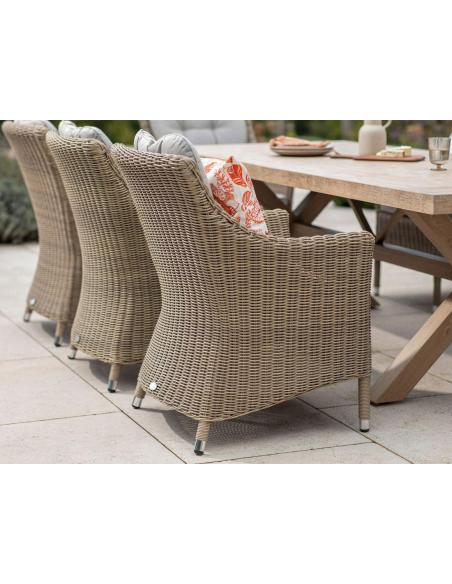 Bramblecrest Fairford Dining Armchairs (Set of 8) - Showroom Offer