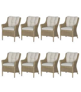 Bramblecrest Fairford Dining Armchairs (Set of 8) -...
