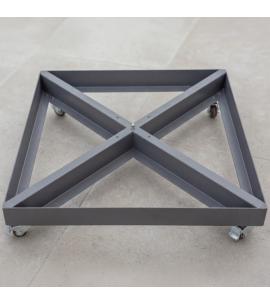 Bramblecrest Steel Frame with Wheels for Cantilever Parasol Granite Base