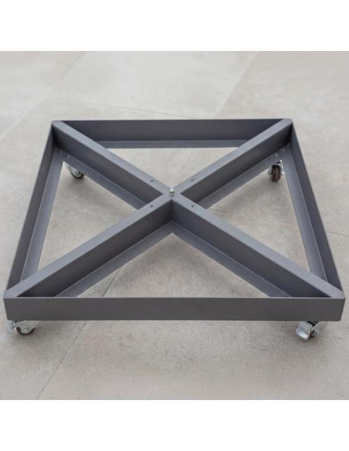 Bramblecrest Steel Frame with Wheels for Cantilever Parasol Granite Base