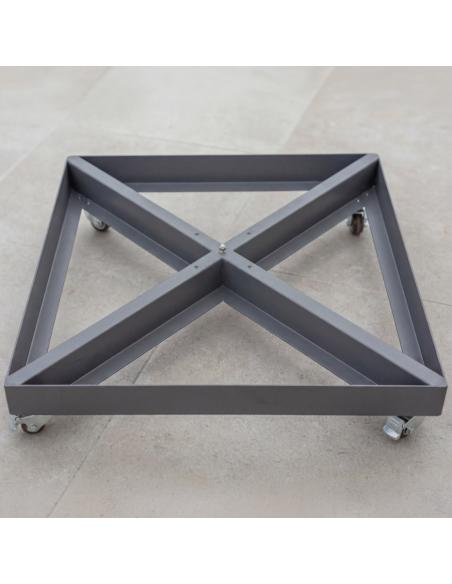 Bramblecrest Steel Frame with Wheels for Cantilever Parasol Granite Base