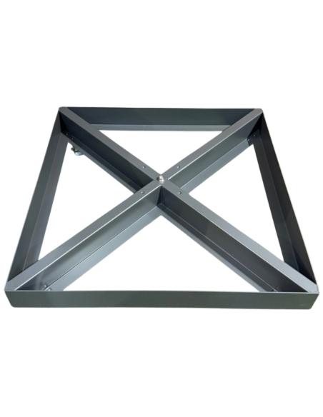 Bramblecrest Steel Frame with Wheels for Cantilever Parasol Granite Base