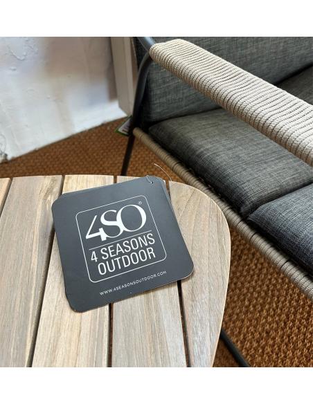 4 Seasons Outdoor Scandic 2 seater living bench & Coffee Table
