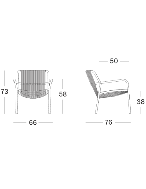 Vincent Sheppard Sweep Lounge Chair - Dune White