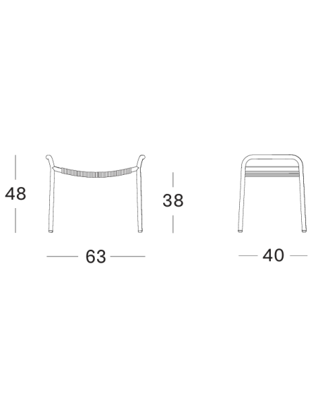 Vincent Sheppard Sweep Footrest - Dune White