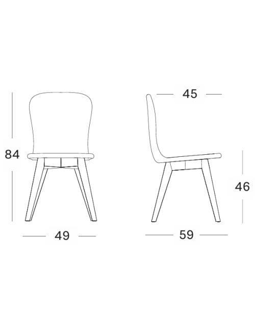 Vincent Sheppard Damien Dining Chair with Teak...
