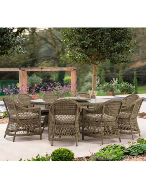 Bramblecrest RHS Rosemoor 8 Seater Elliptical...