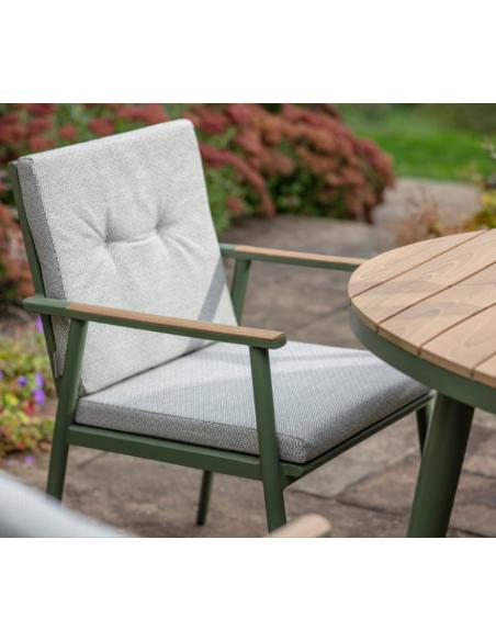 Bramblecrest RHS Wisley 6 Seater Oval Dining Set