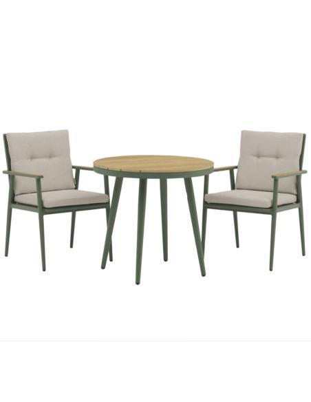 Bramblecrest RHS Wisley Bistro Set - Sage