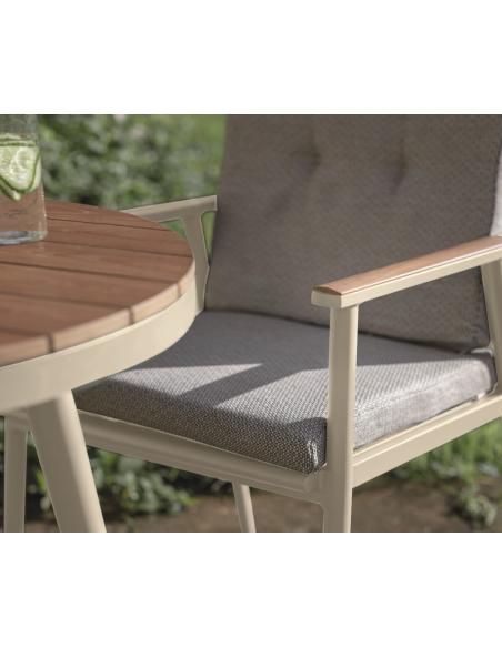 Bramblecrest RHS Wisley Bistro Set - Mocha