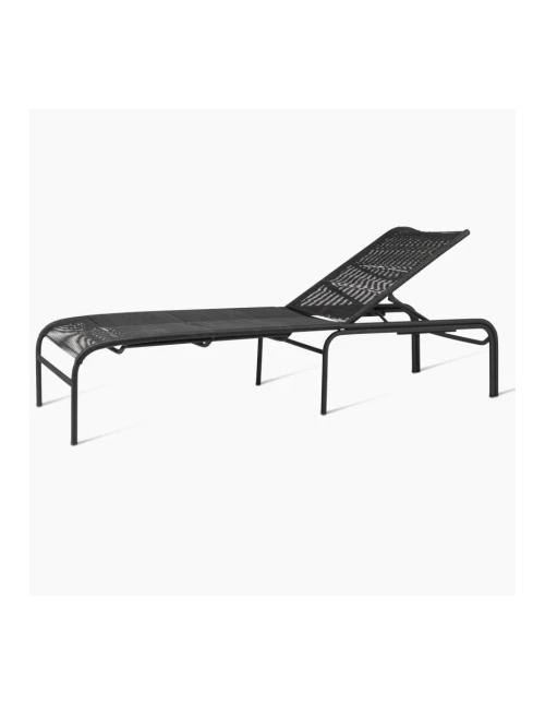 Vincent Sheppard Loop Rope Sunlounger Black