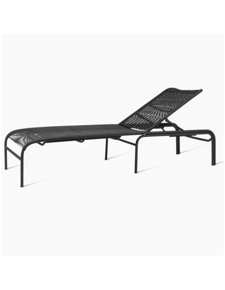 Vincent Sheppard Loop Rope Sunlounger Black