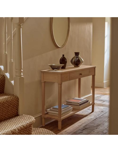 Bruton Oak Console Table
