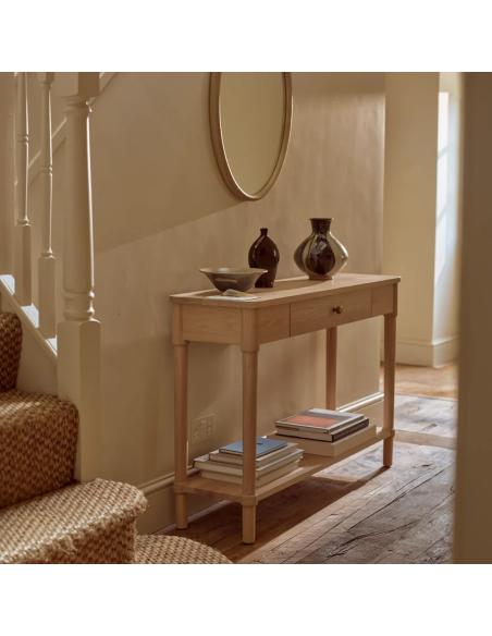 Bruton Oak Console Table