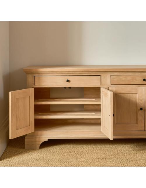 Neptune Henley 5ft Oak TV Cabinet