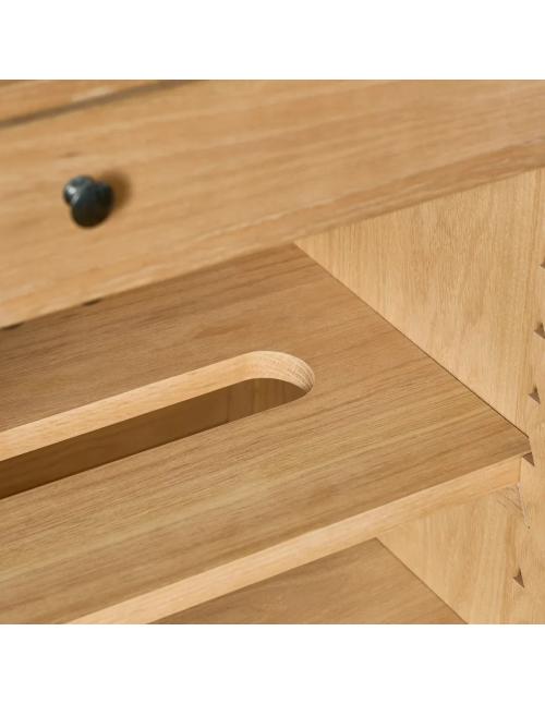 Neptune Henley 5ft Oak TV Cabinet