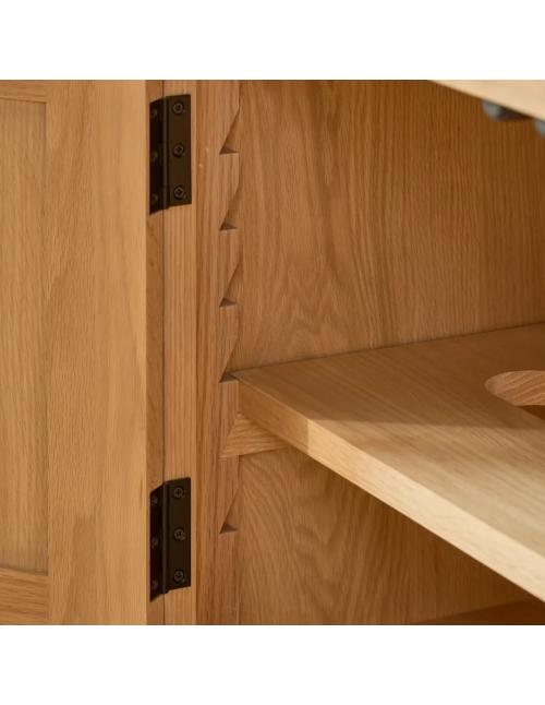 Neptune Henley 5ft Oak TV Cabinet