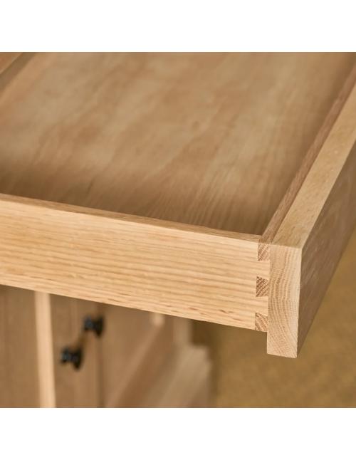 Neptune Henley 5ft Oak TV Cabinet