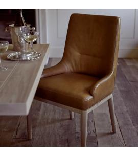 Neptune Ascot Dining Chair - Tan Leather