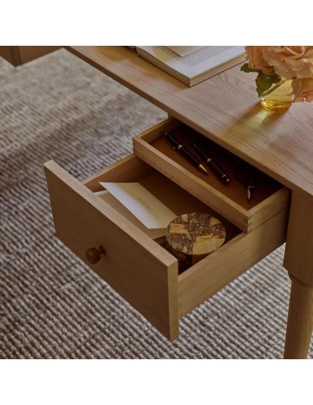 Neptune Eliot Oak Office Desk