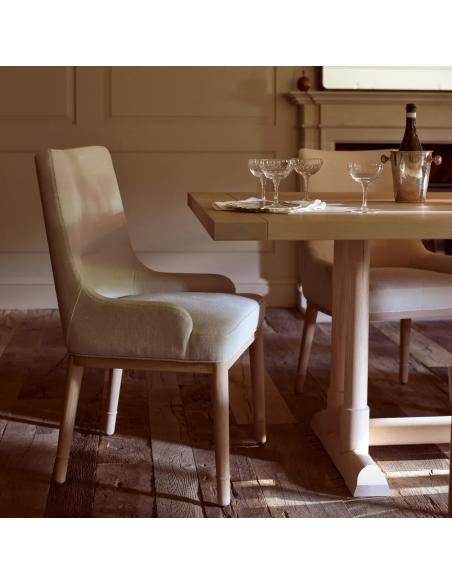 Neptune Ascot Dining Chair - Signature Linen Calico