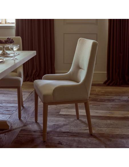 Neptune Ascot Dining Chair - Signature Linen Calico