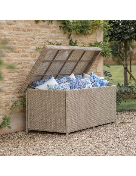 Bramblecrest Chedworth Sandstone Large Cushion Box with Liner