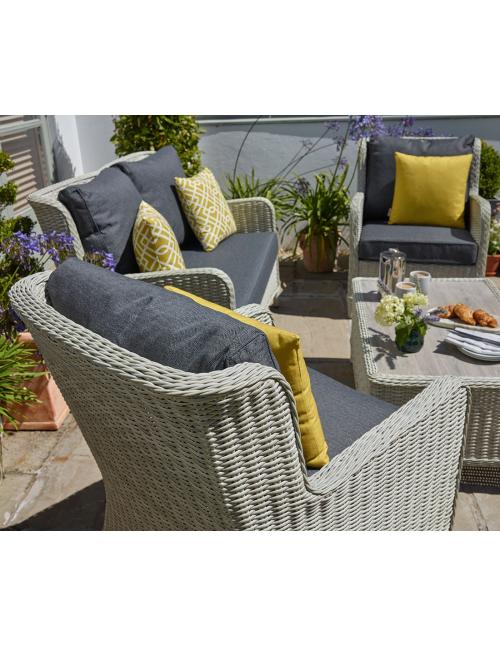 Bramblecrest Chedworth Dove Grey 2 Seater Sofa Set
