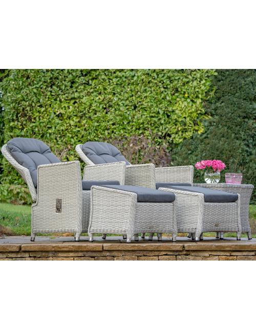 Bramblecrest Monterey Dove Grey Recliner Set